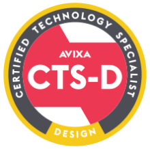 AVIXA CTS-D Certified