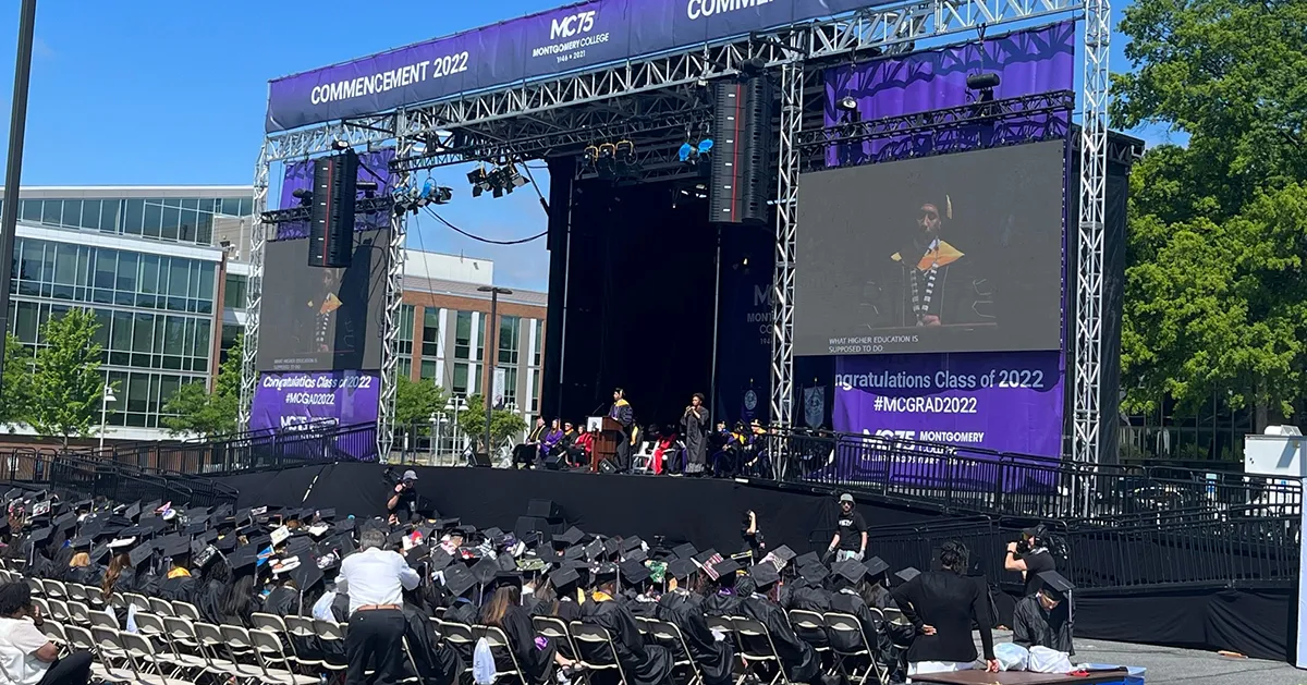 Making Vision Reality For Montgomery College Graduates